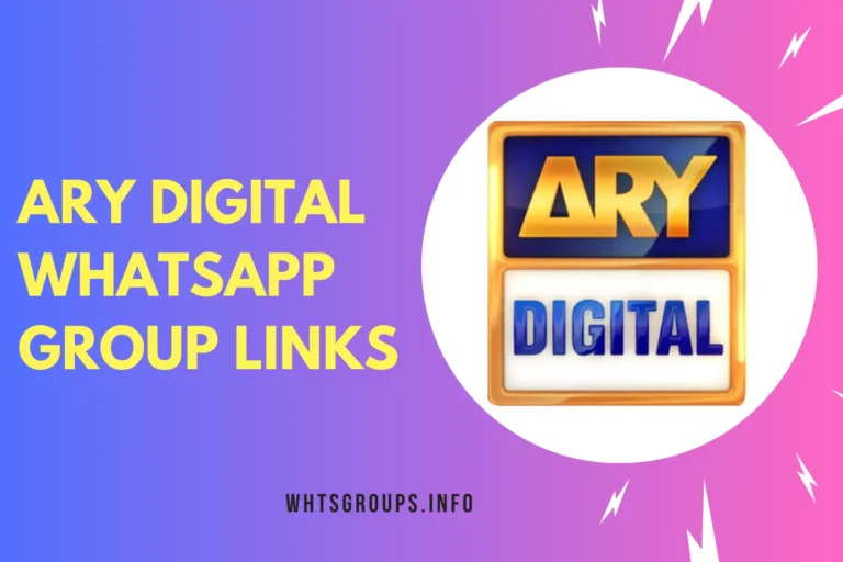 ARY Digital WhatsApp Group Links