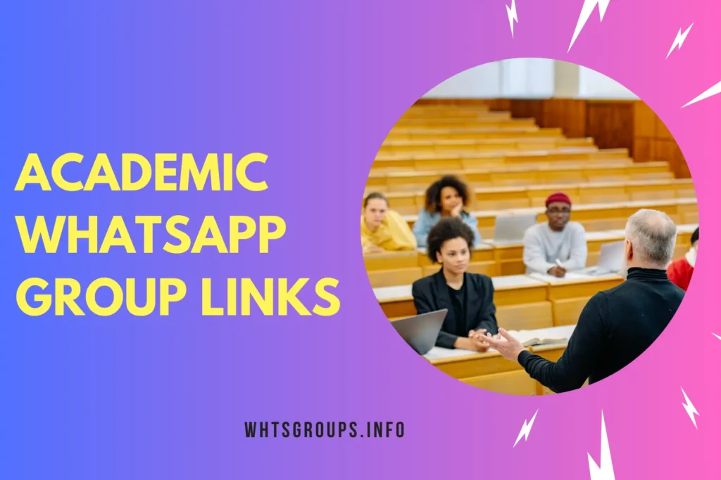 Academic WhatsApp Group Links