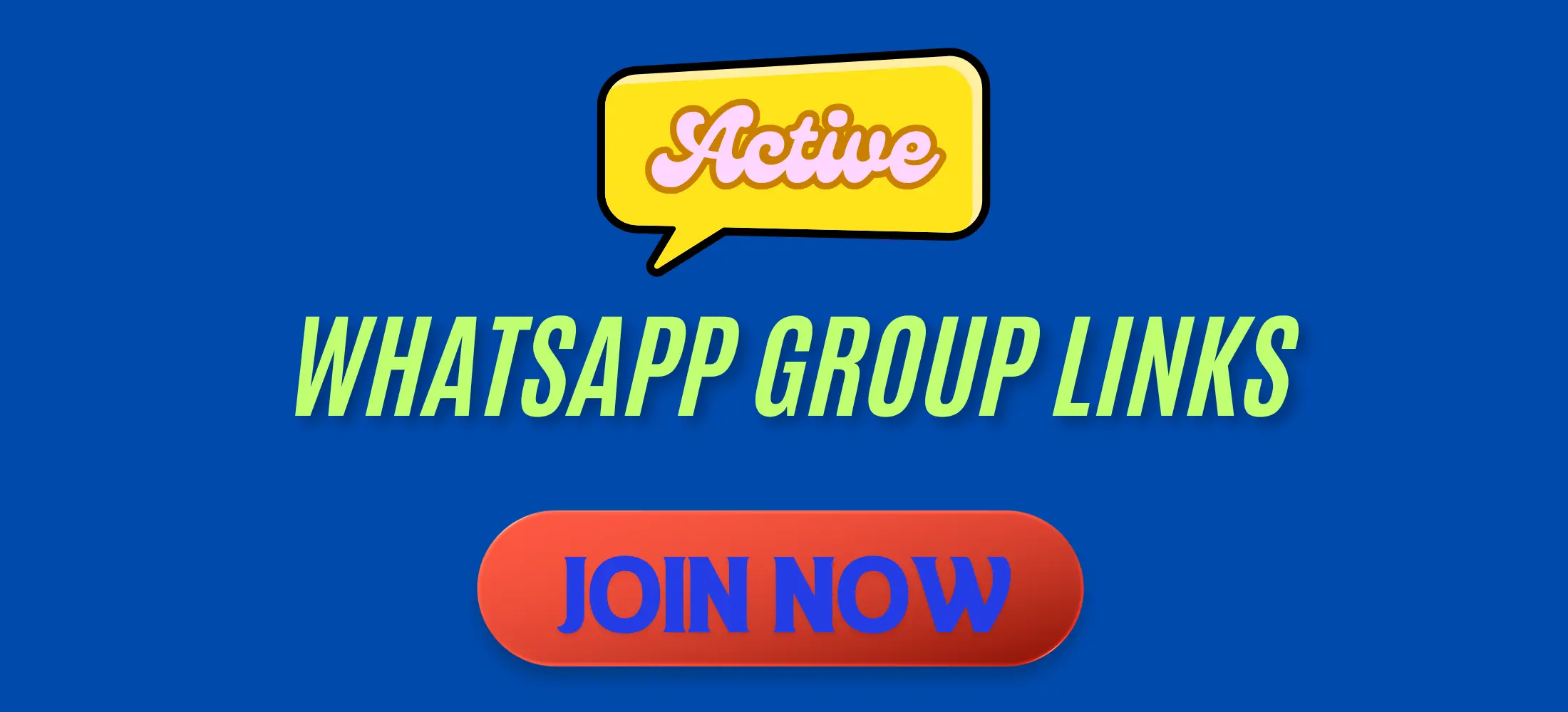 Active WhatsApp Group Links List 2025 (Daily New Groups Added)