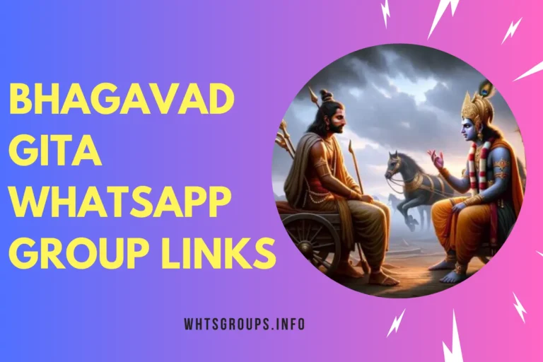 Bhagavad Gita WhatsApp Group Links