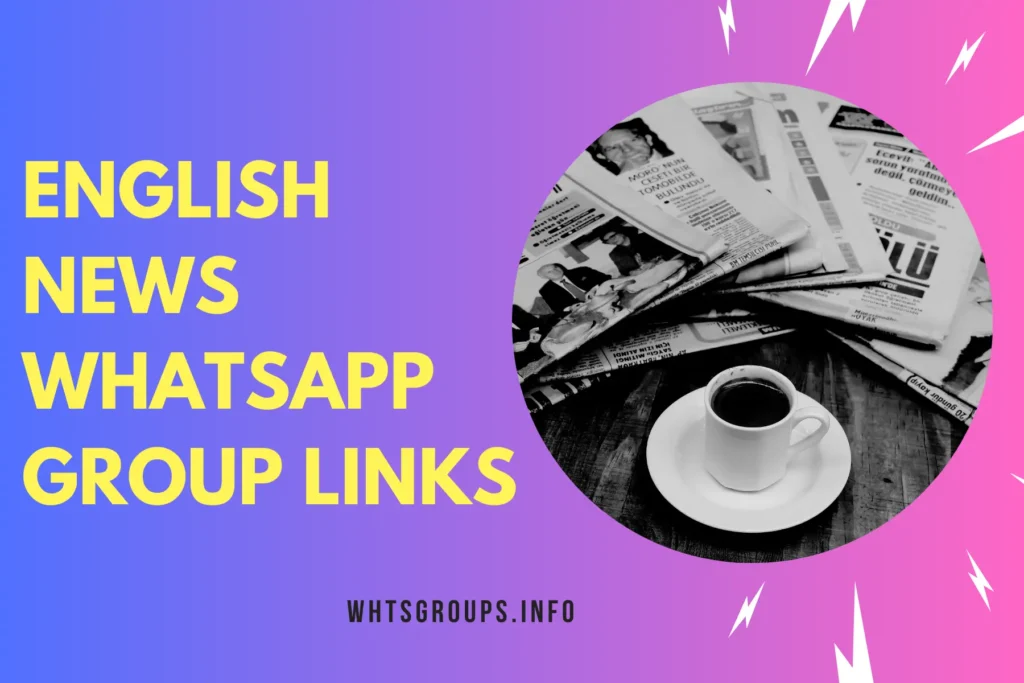 English News WhatsApp Group Links