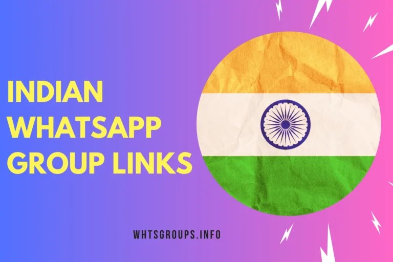 Indian WhatsApp Group Links