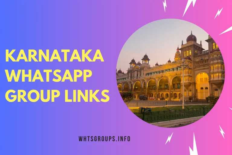 Karnataka WhatsApp Group Links