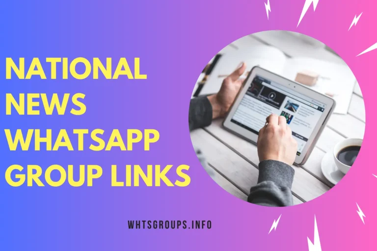 National News WhatsApp Group Links