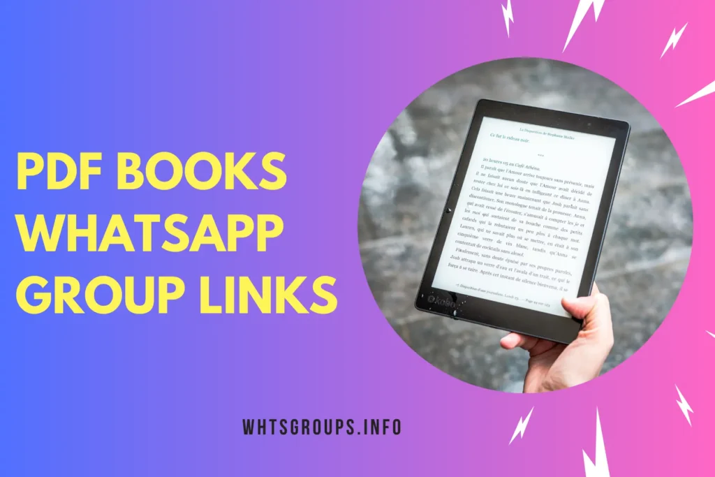 PDF Books WhatsApp Group Links