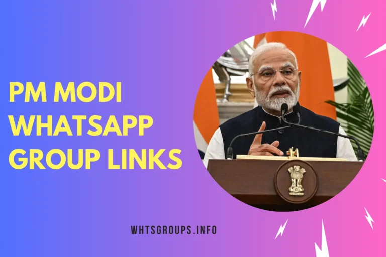 PM Modi WhatsApp Group Links