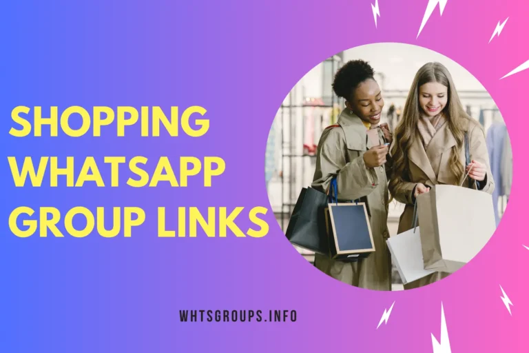 Shopping WhatsApp Group Links