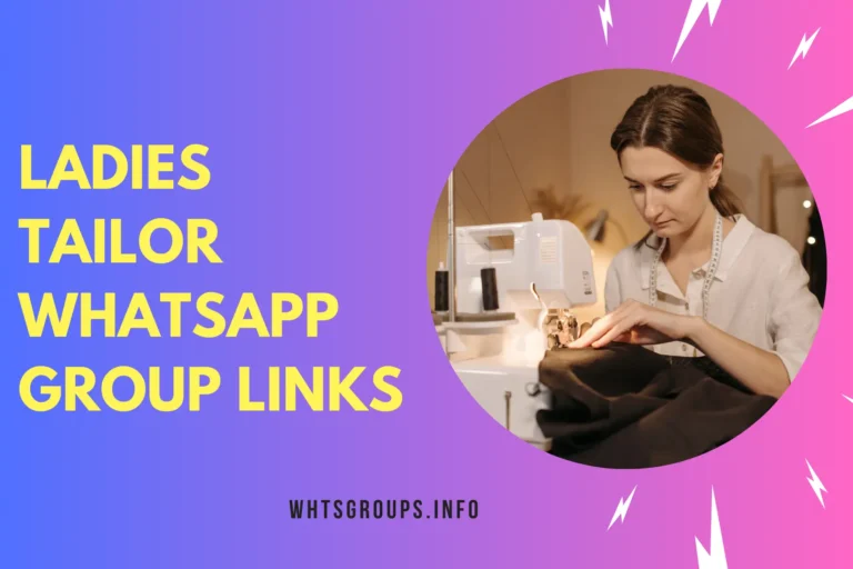 Ladies Tailor WhatsApp Group Links