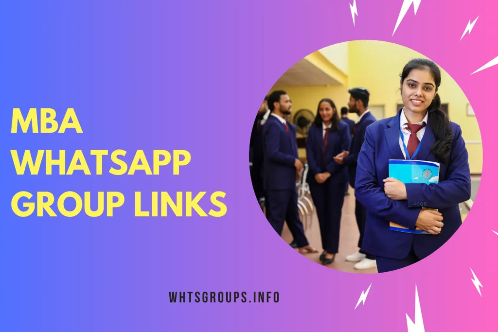 MBA WhatsApp Group Links